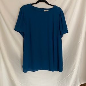 Loft Blue Blouse